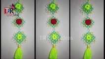 Unbelievable Wall Hanging Ideas - Waste Cotton Buds Wall Hanging Idea - Best Out Of Waste