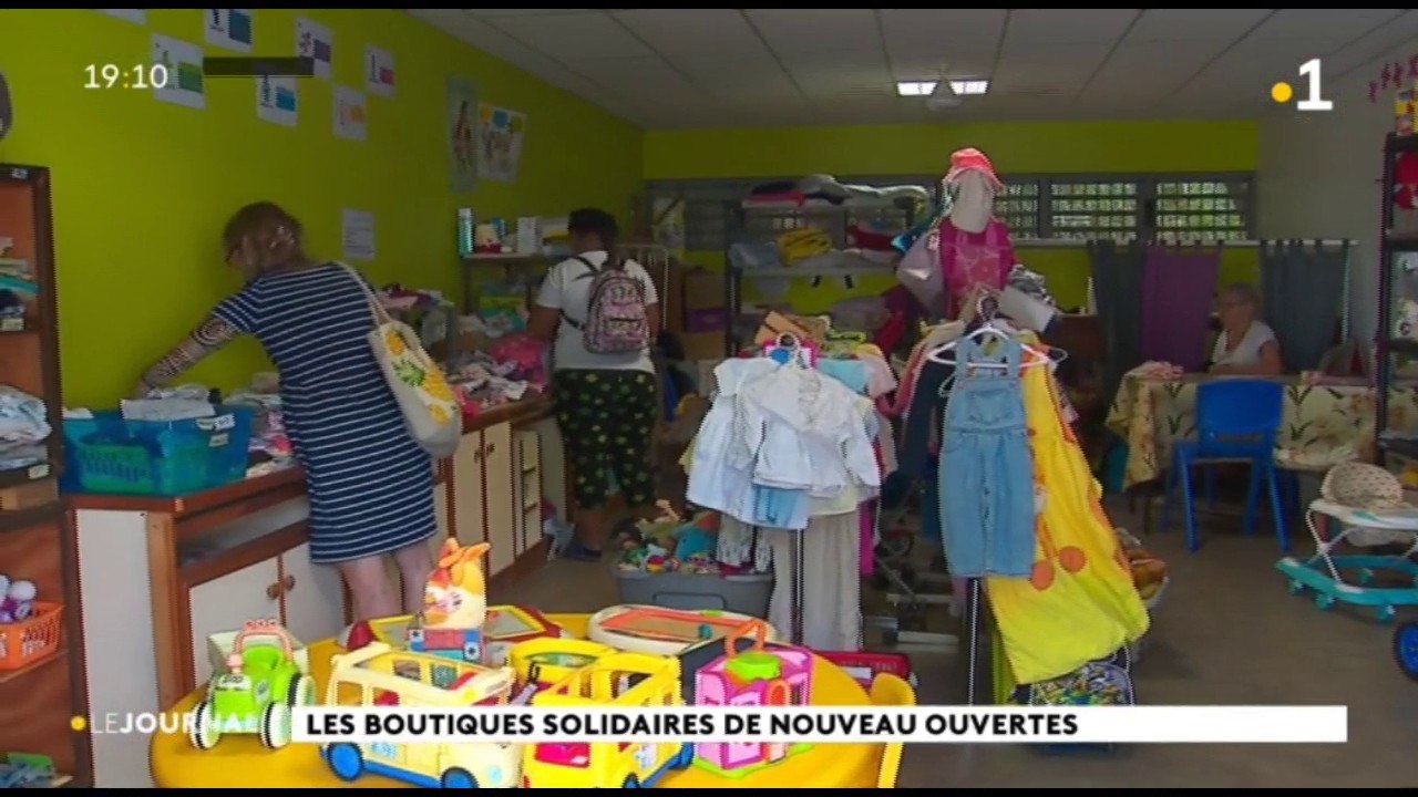 Croix rouge, les boutiques solidaires de nouveau ouvertes