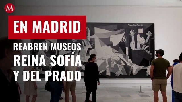 En Madrid, reabren museos Reina Sofía y Del Prado