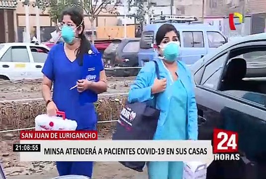 SJL: Minsa atenderá a pacientes con coronavirus en sus domicilios