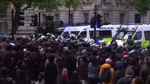 Live- Thousands rally together in London to protest death of George Floyd