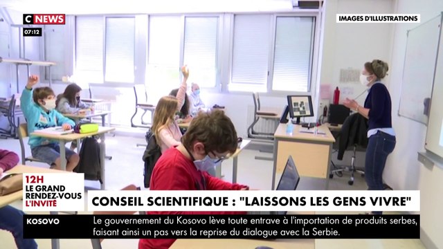 Coronavirus : «laissons les gens vivre» demande le président du conseil scientifique