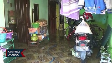Banjir Rob Masih Genangi Ratusan Rumah di Tegal