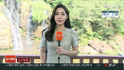 [날씨] 휴일 30도 안팎 더위…충북·경북 폭염특보 발표