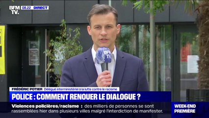 Frédéric Potier (DILCRAH): "Je suis révolté contre le raccourci qui dirait que tous les policiers sont des racistes en puissance"