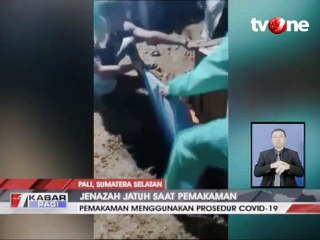 Viral, Jenazah PDP Corona Terjatuh dari Peti Sebelum Dikubur