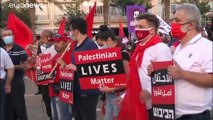 A Tel-Aviv, une manifestation contre le plan israélien d'annexer des terres de Cisjordanie