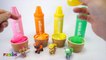 Learn Colors with Play Doh and Paw Patrol with Crayons
