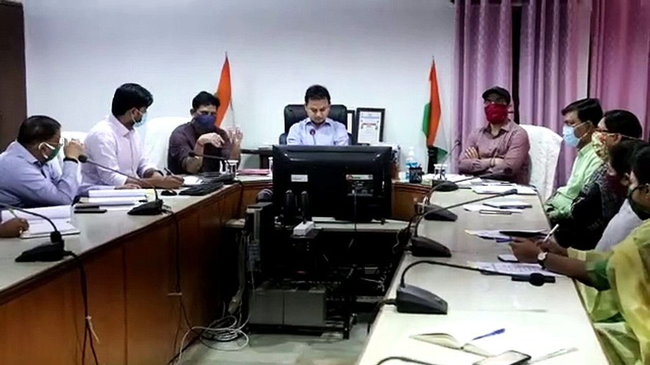 बाढ़ आपदा प्रबंधन की बैठक