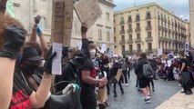 Más de 1.000 concentrados en Barcelona contra el racismo en la acción de la CNAAE