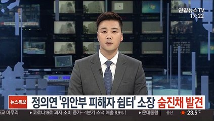 Descargar video: 정의연 '위안부 피해자 쉼터' 소장 숨진채 발견