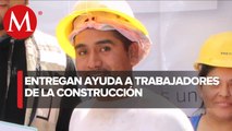 Fundación Construyendo y Creciendo entrega dos mil despensas a trabajadores de la construcción