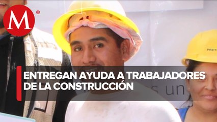 Fundación Construyendo y Creciendo entrega dos mil despensas a trabajadores de la construcción