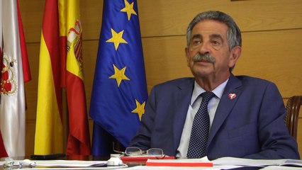 Video herunterladen: Revilla durante la videoconferencia de presidentes autonómicos con Pedro Sánchez