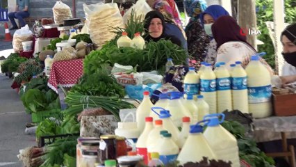 Kireçhane halk pazarında koronavirüs öncesi hareketliliği bekleniyor