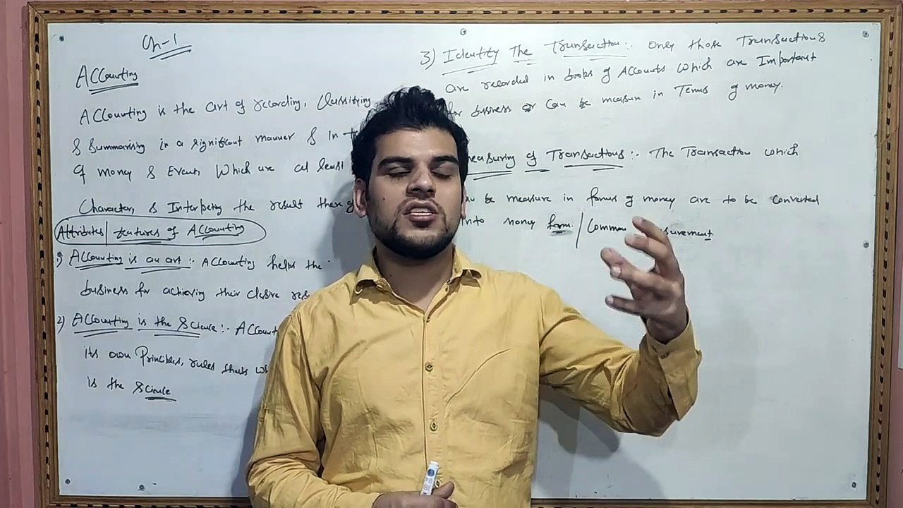 CBSE -11th -- ACCOUNTS -- Unit -1  lecture -3 (Attributes Of Accounts )  By Rajan sir