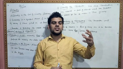 CBSE -11th -- ACCOUNTS -- Unit -1  lecture -3 (Attributes Of Accounts )  By Rajan sir