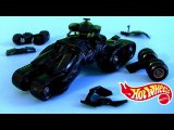 Custom Batmobile Tumbler Building Toys Hot Wheels Custom Motors how-to customize Batman Car Toy