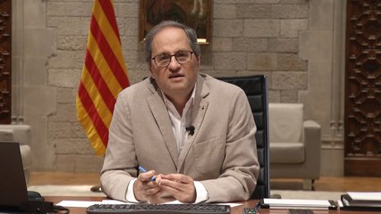 Torra hará "responsable" al Gobierno de "asfixiar a Cataluña" si no rectifica