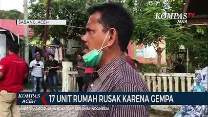 17 Unit Bangunan Rusak Karena Gempa