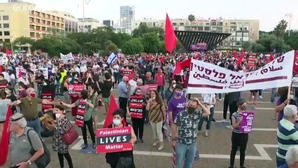 Israel: Jewish-Arab protest against plans to annex parts of West Bank