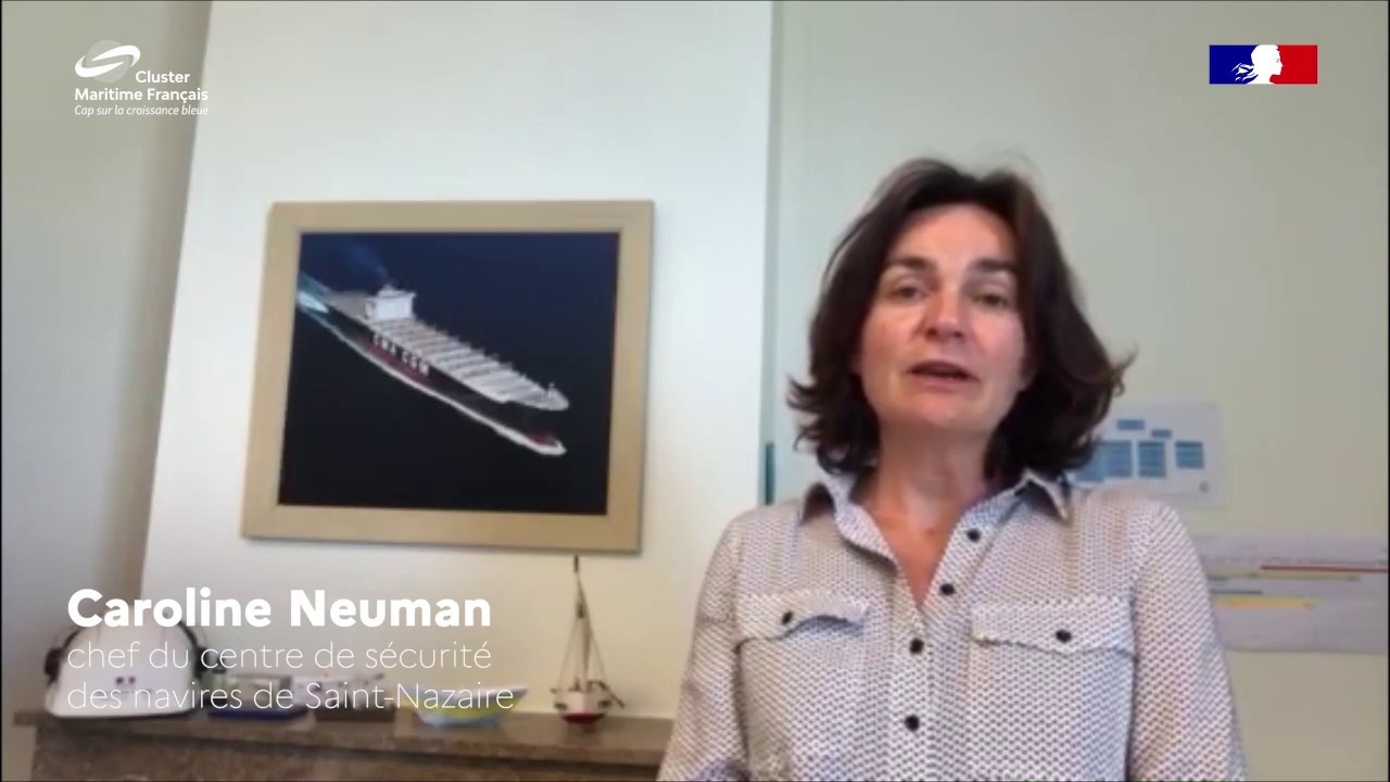 Les Elles de l'océan : Caroline Neuman, chef du centre de sécurité des navires de Saint- Nazaire