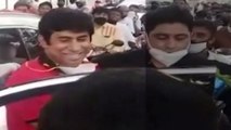 Watch: JDS corporator Imran Pasha once again violates social distancing norms