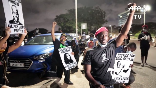 Anti-racism vigil in Ghana turns into protest after arrest of leader