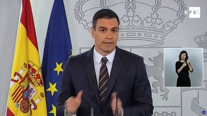Sánchez anuncia los cuatro tramos en los que se dividirá el fondo de 16.000 millones