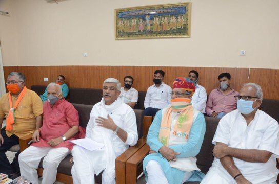jal shakti minister gajendra singh shekhawat press conference