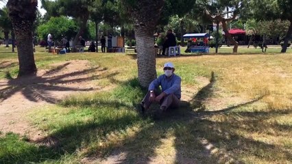 65 yaş ve üstü vatandaşlar yeniden sokağa çıktı - MERSİN