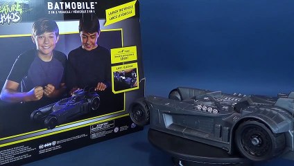 Spinmaster Toys Batmobile 2 in 1 Vehicle Review