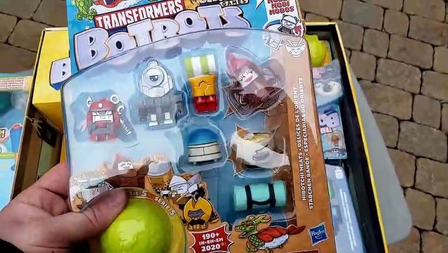 A HUGE Hasbro Transformers Bot Bots The Golden Games Unboxing!