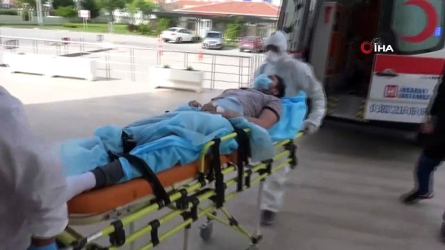 Ambulans uçakla Türkiye’ye getirilen yaralı genç: “Devletimize minnettarım”