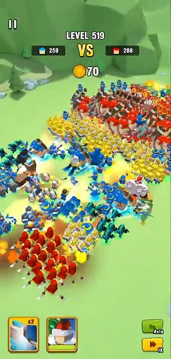 Epic 10 Minutes and 50 Quick Wars Challenge - Level 500-550 with Max Troops - Art of War Legions (1)