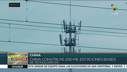 Avanza en China la construcción de estaciones bases para la red 5G