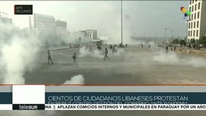 Denuncian mal manejo de la crisis económica y pandemia en el Líbano