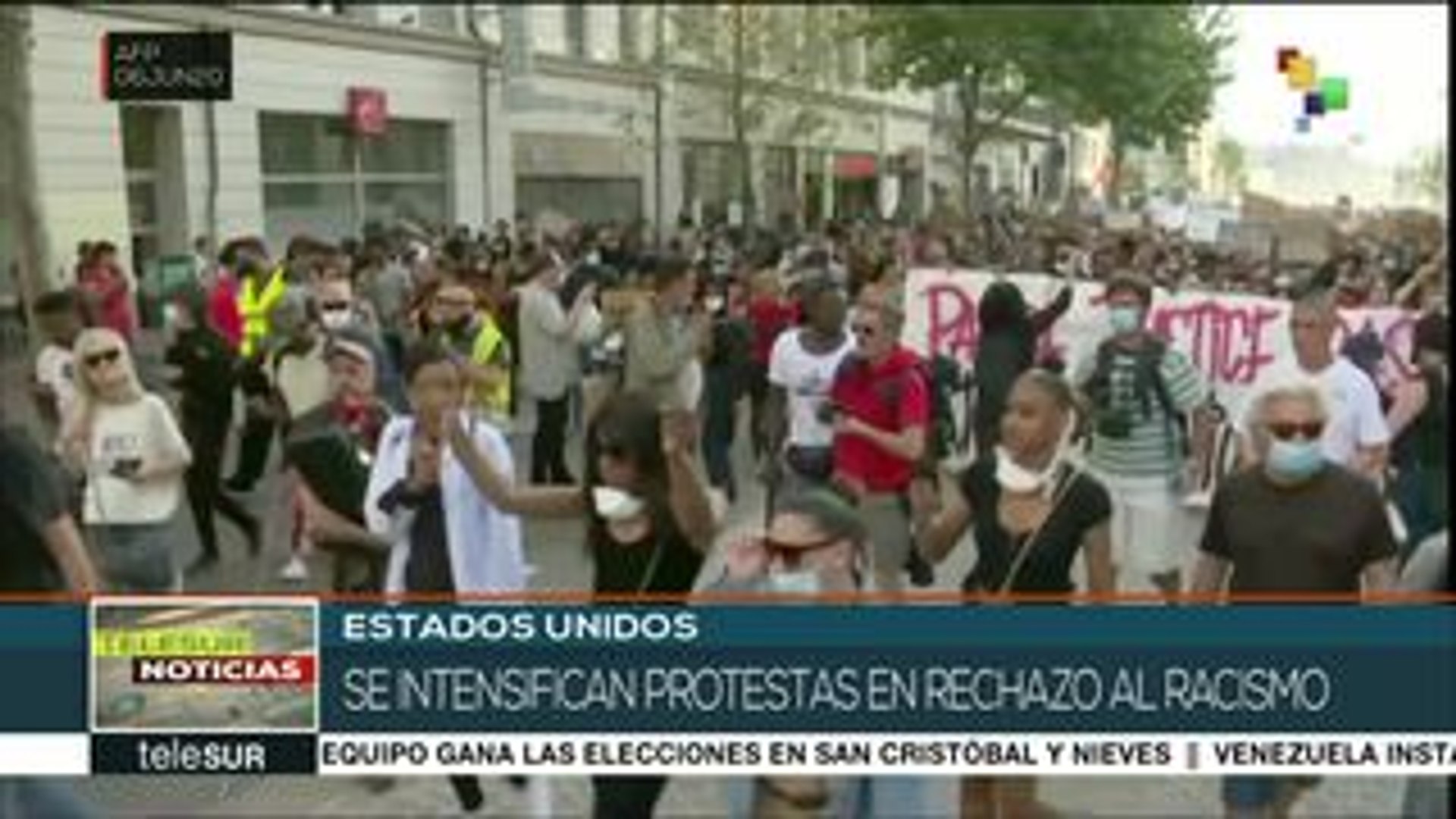 EEUU: medios de comunicación denuncian hostigamiento en protestas