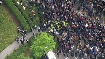 Thousands join anti-racism rally outside US embassy