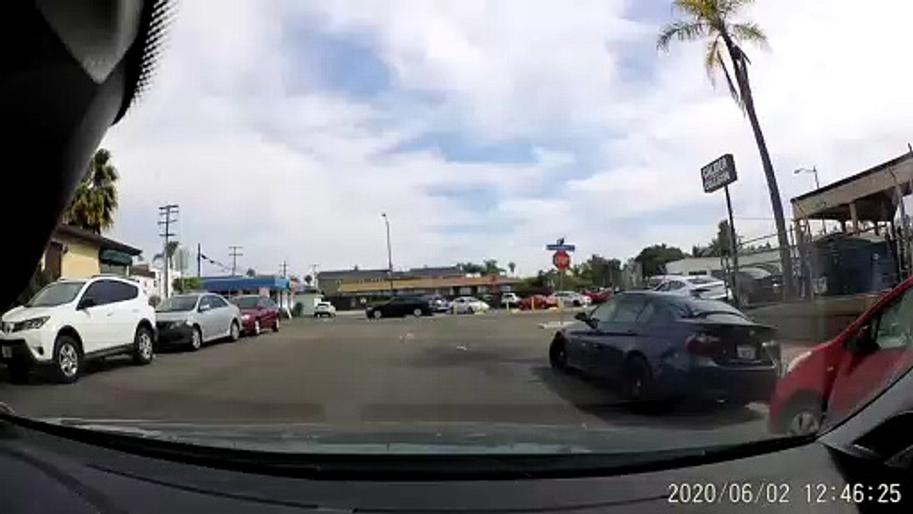 Distracted Employee Rear Ends His Boss