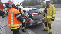 E42 Froyennes l'autre voiture de ce crash