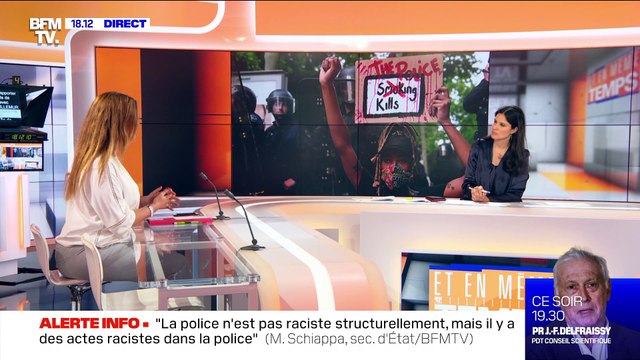Marlène Schiappa: La police n'est pas raciste structurellement, mais il y a des actes racistes dans la police - 07/06