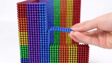 Build Castle Catfish Eel House From Magnetic Balls