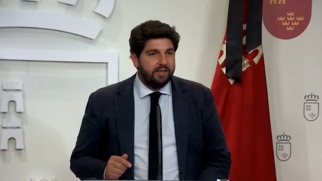 López Miras critica que Murcia volverá a ser la que menos reciba