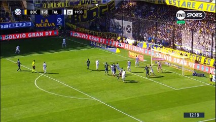 12 de agosto 2018: Boca 1 -  0 Talleres Fecha 1 de la superliga 2018/19