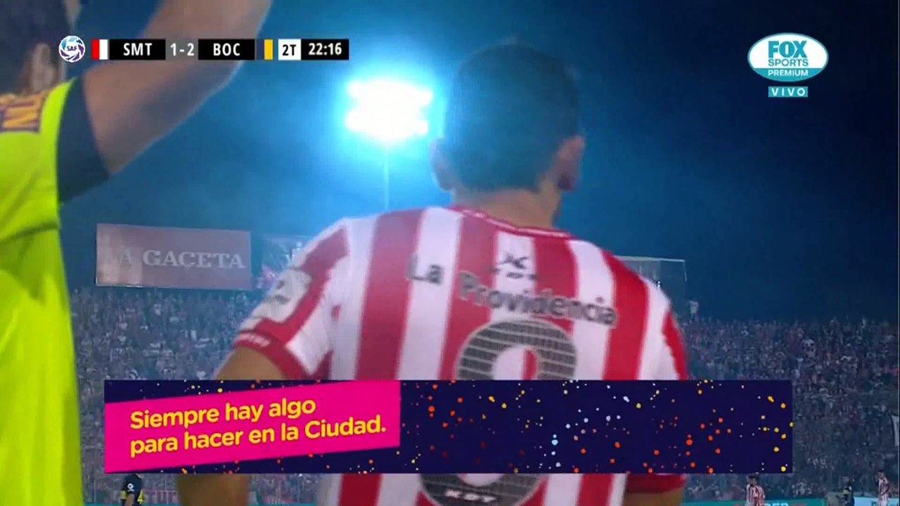 San Martin tucuman 1 - 4 Boca Juniors el segundo tiempo de 17 de marzo 2019