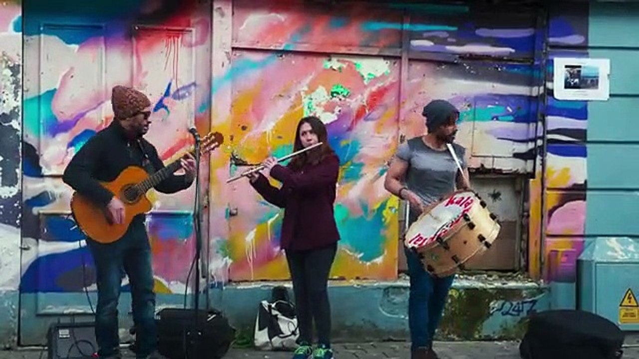 Ireland galway street performers