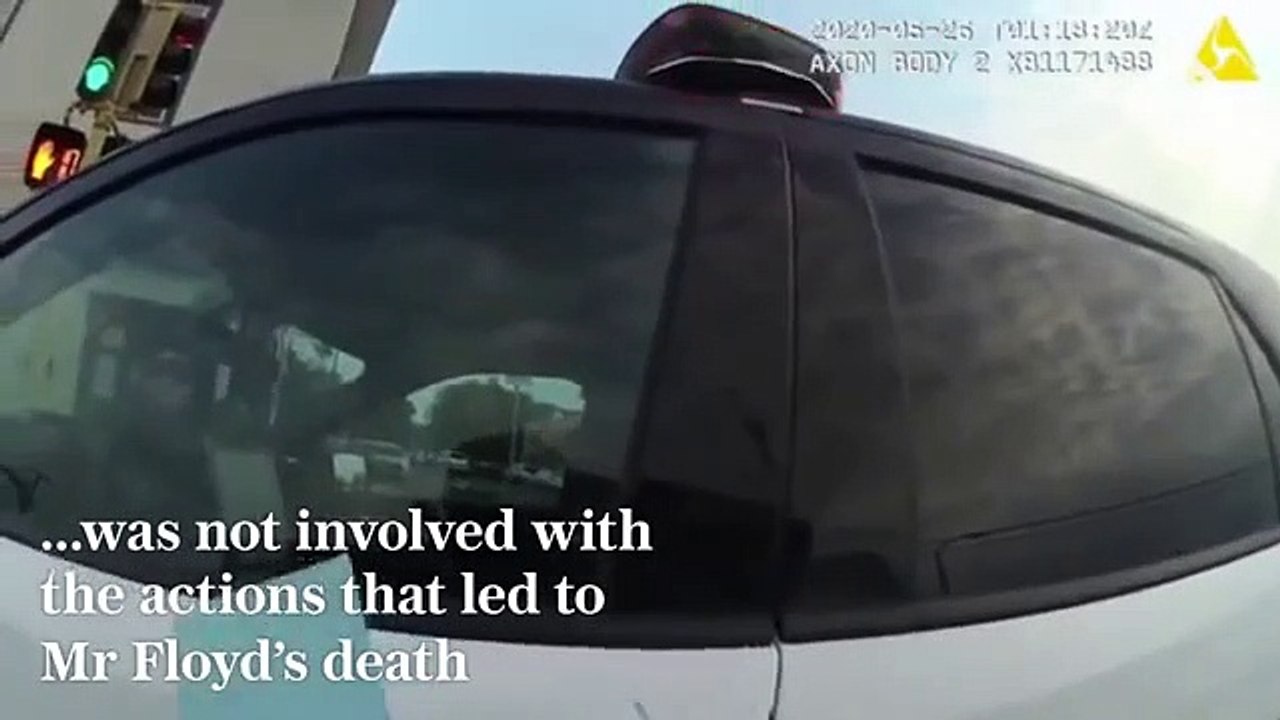 Police release EXCLUSIVE new footage of George Floyd arrest and death!