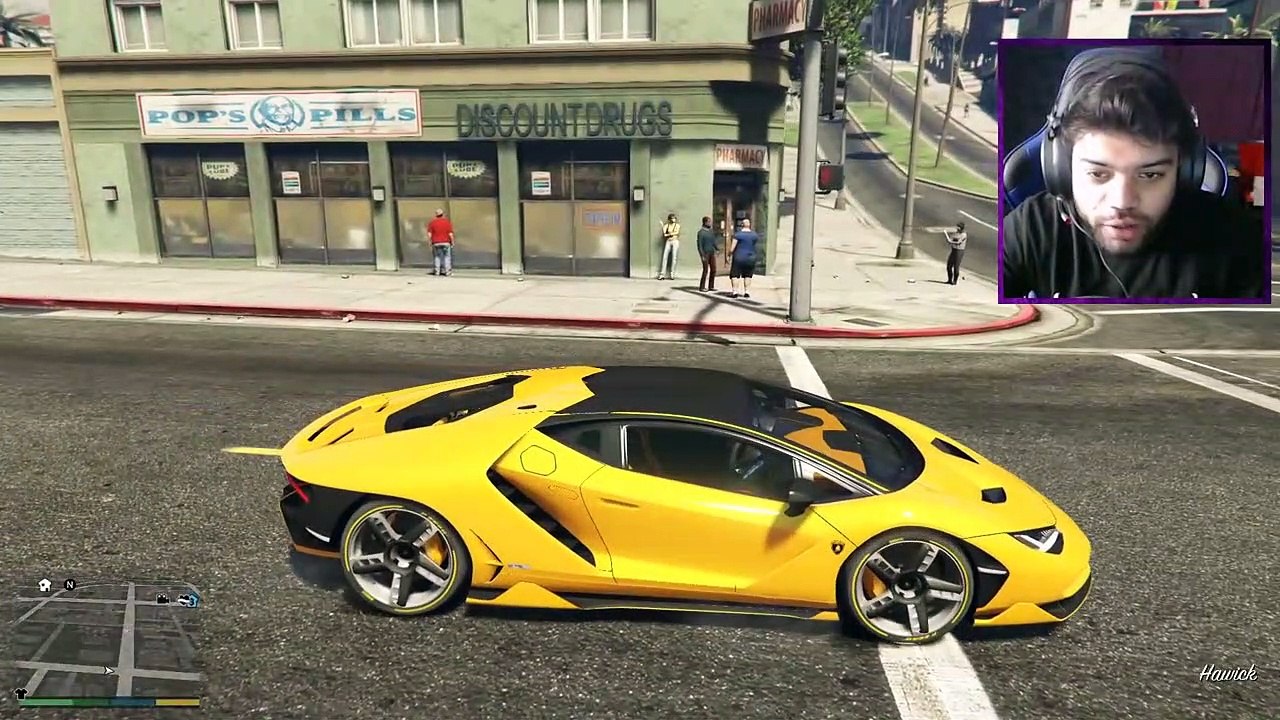 Escaping Meteor In The Fastest Lamborghini In The World - GTA 5 GAMEPLAY #3  -- 世界最速のランボルギーニで流星を脱出する-GTA 5ゲームプレイ＃3