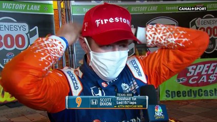 Scott Dixon une interview coronavirus du vainqueur - Grand prix du Texas